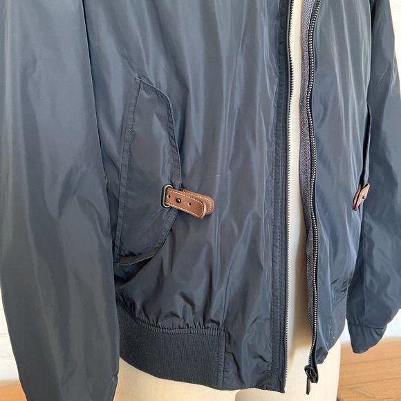 Massino Dutti - Reversible Windbreaker - Like New -Navy - Size XL - Picture 13 of 15